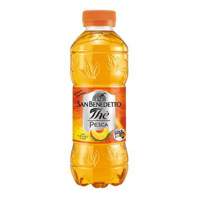 San Benedetto Peach Iced Tea Plastic Bottle 12 x 50cl