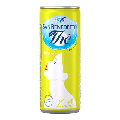 San Benedetto Lemon Iced Tea Can 24 x 33cl