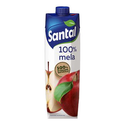 Santal Apple Juice Carton Bottle 12 x 1 Litre