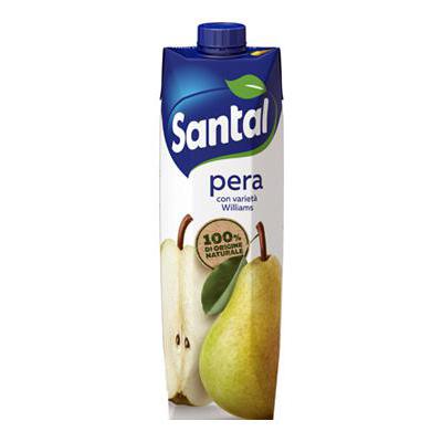 Santal Pear Juice Carton Bottle 12 x 1 Litre