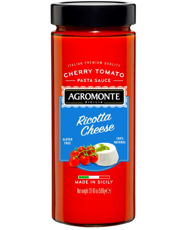 Agromonte Cherry Tomato and Ricotta Sauce 580g