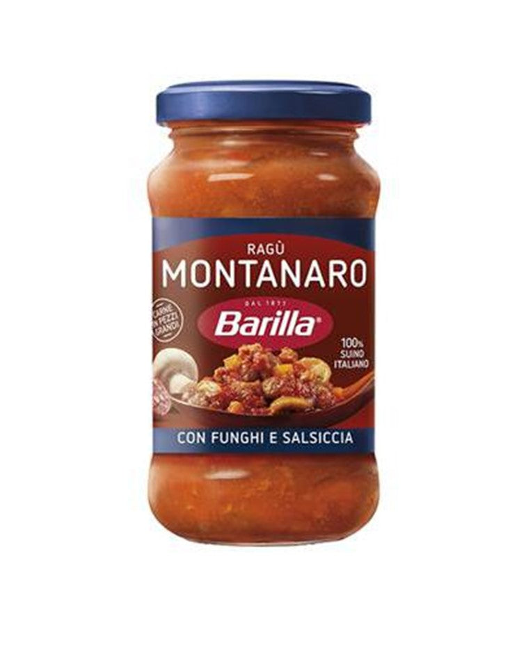 Barilla Ready Bolognese Sauce with Mushrooms & 100% Italian Sausage "Ragu Montanaro" 300g