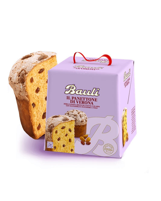 Bauli Traditional Panettone of Verona no Candies Fruits Italian Christmas Cake 1kg