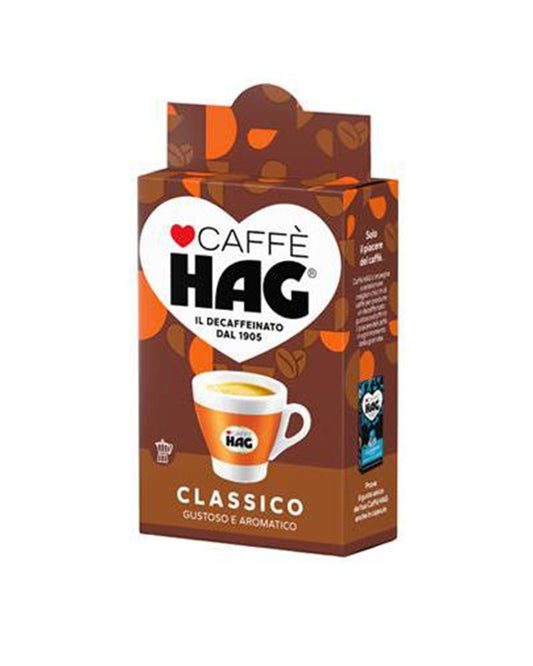 Caffe Hag Decaf Ground Coffee Classic Taste "Gustoso & Aromatico" 250g