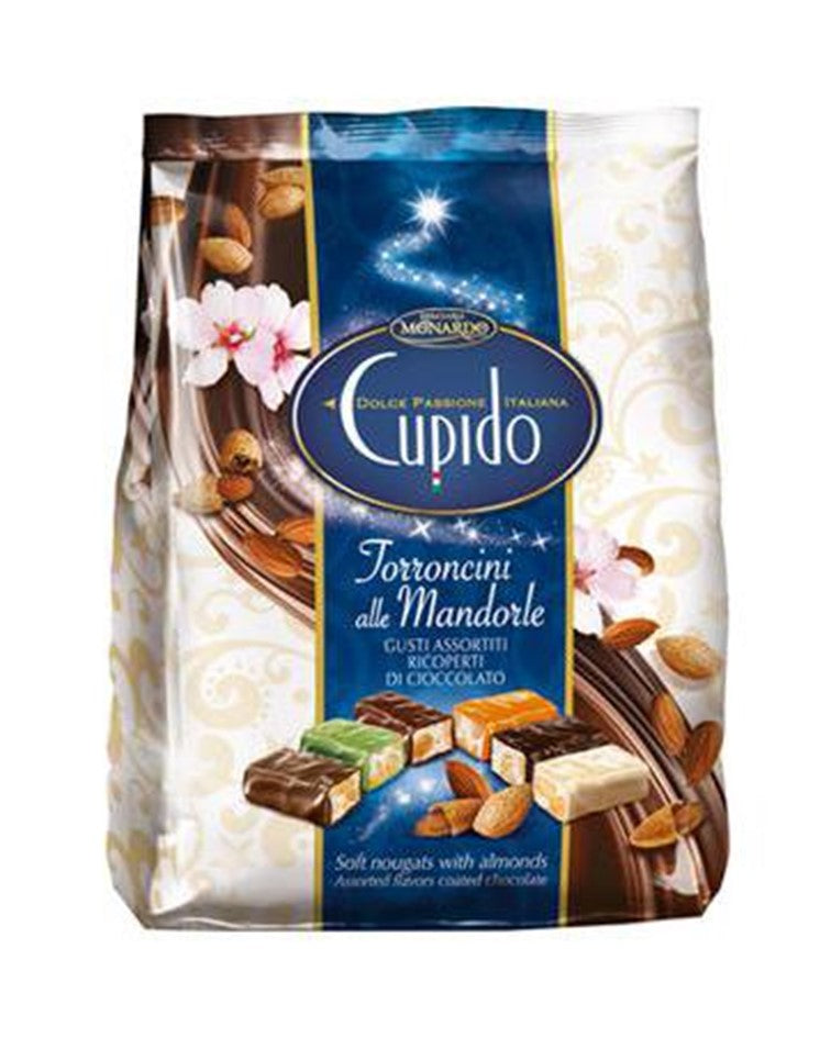 Cupido Mixed Soft Nougats with Almonds "Torroncini Morbidi" 90g