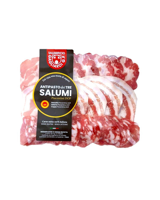 Gagliardi Sliced Mixed Cured Meat "Antipasto Piacentino" DOP 120g