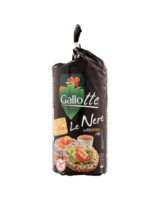 Gallo Gallotte Wholemeal Black Rice Cakes 100g