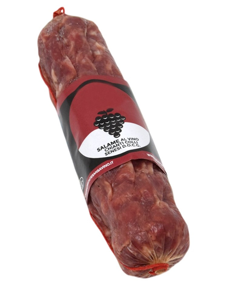 Grantoscana San Savino Traditional Salami with Chianti Colli Senesi DOCG Wine (Whole) 200g