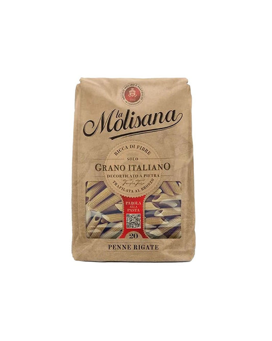 La Molisana Wholemeal Penne Rigate n.20 500g