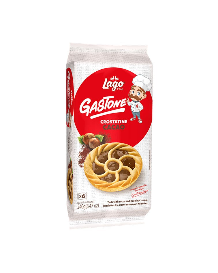 Lago Gastone Crostatine Cacao Cream x 6 240g