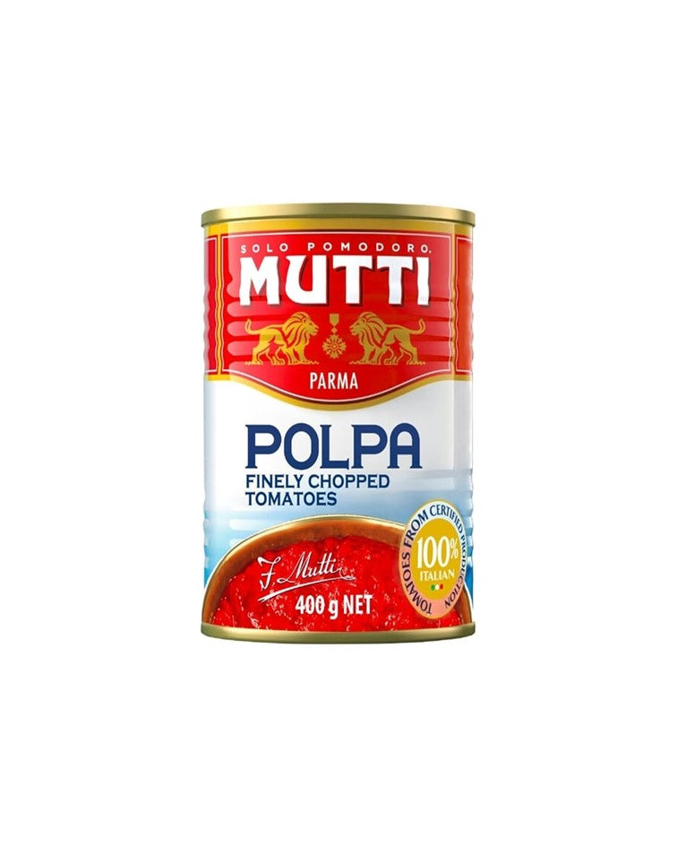 Mutti Finely Chopped Tomato Pulps 400g