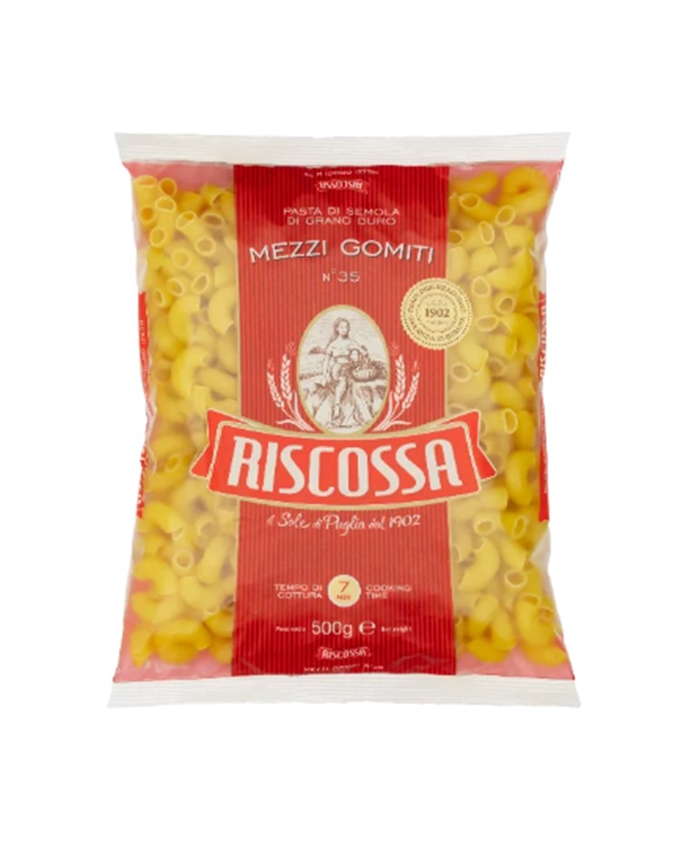 Pasta Riscossa Mezzi Gomiti 500g