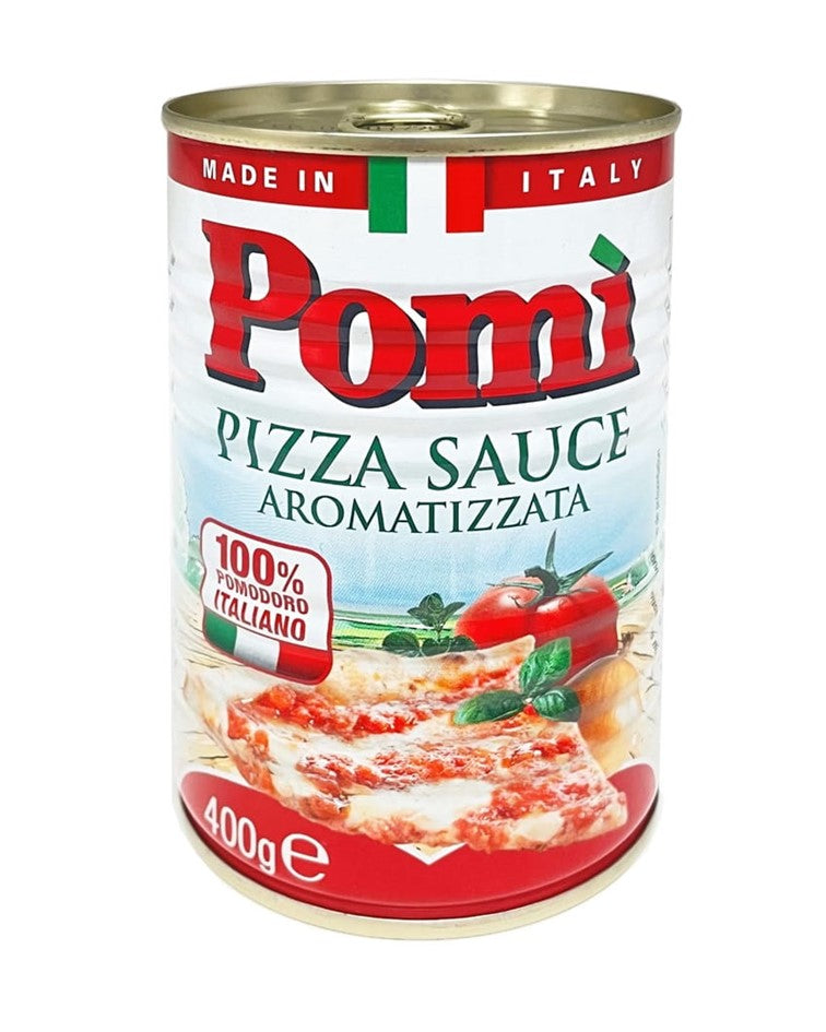 Pomi Flavoured Pizza Sauce "Aromatizzata" 100% Italian Tomatoes 400g