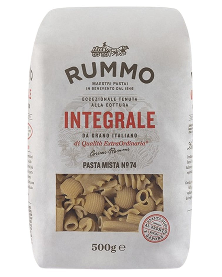 Rummo Integrale Wholemeal Pasta Mista (Mixed Shapes) n.74 500g