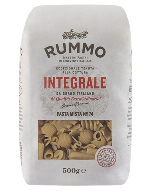 Rummo Integrale Wholemeal Pasta Mista (Mixed Shapes) n.74 500g