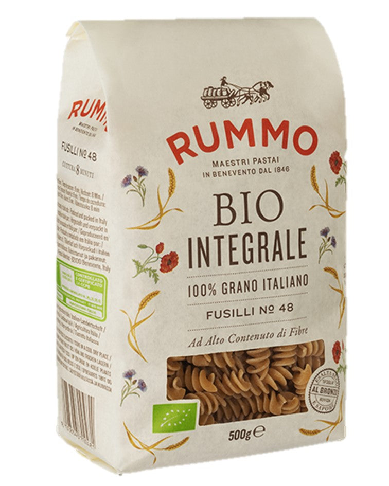 Rummo Wholemeal Pasta Fusilli n.48 500g