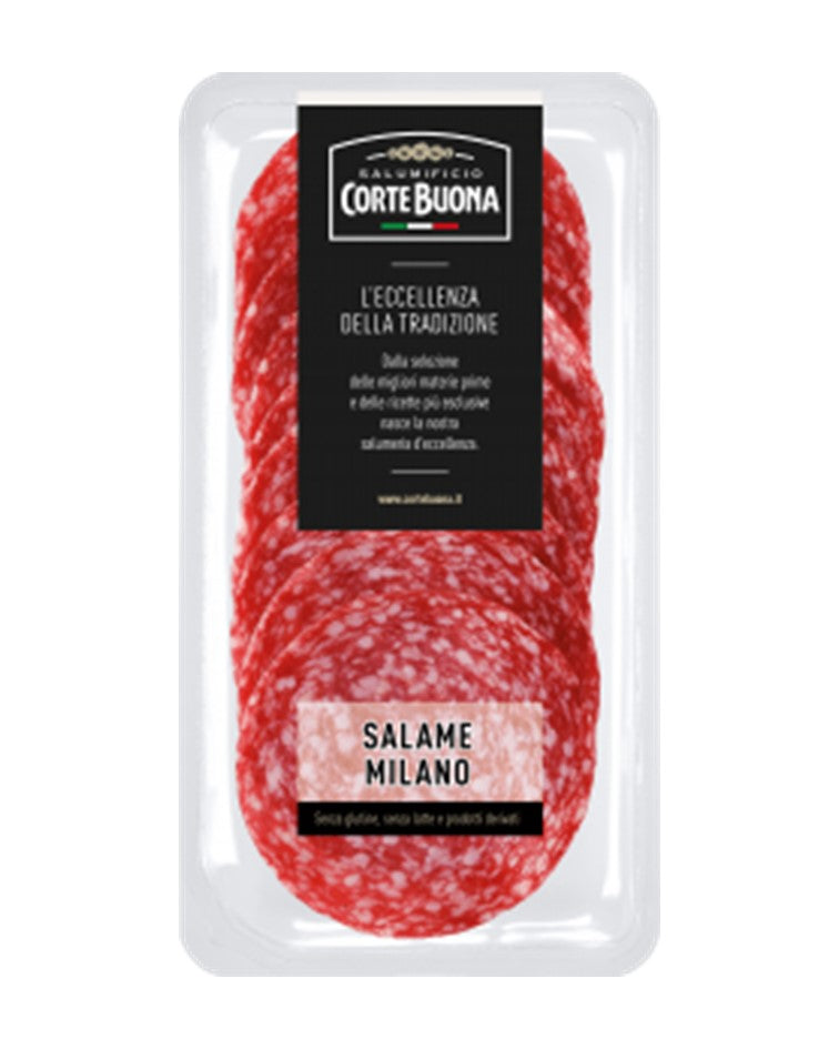 Salumificio Cortebuona Sliced Milano Salami 80g