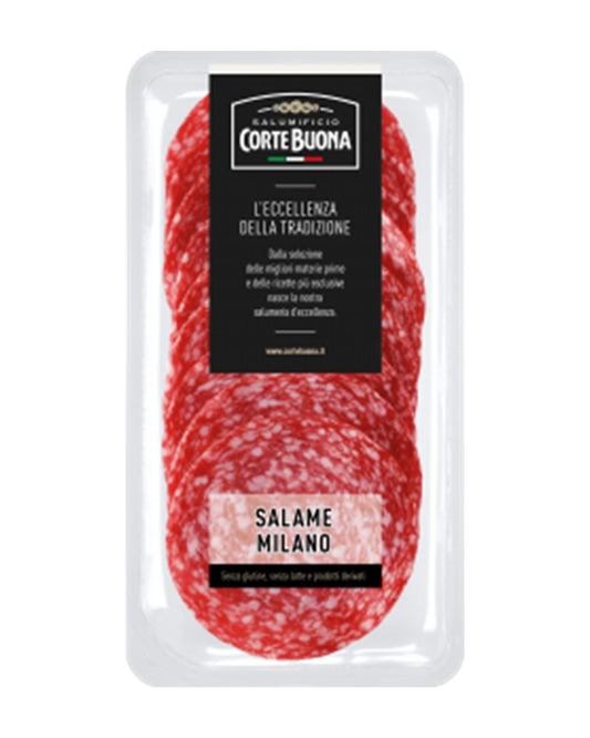 Salumificio Cortebuona Sliced Milano Salami 80g