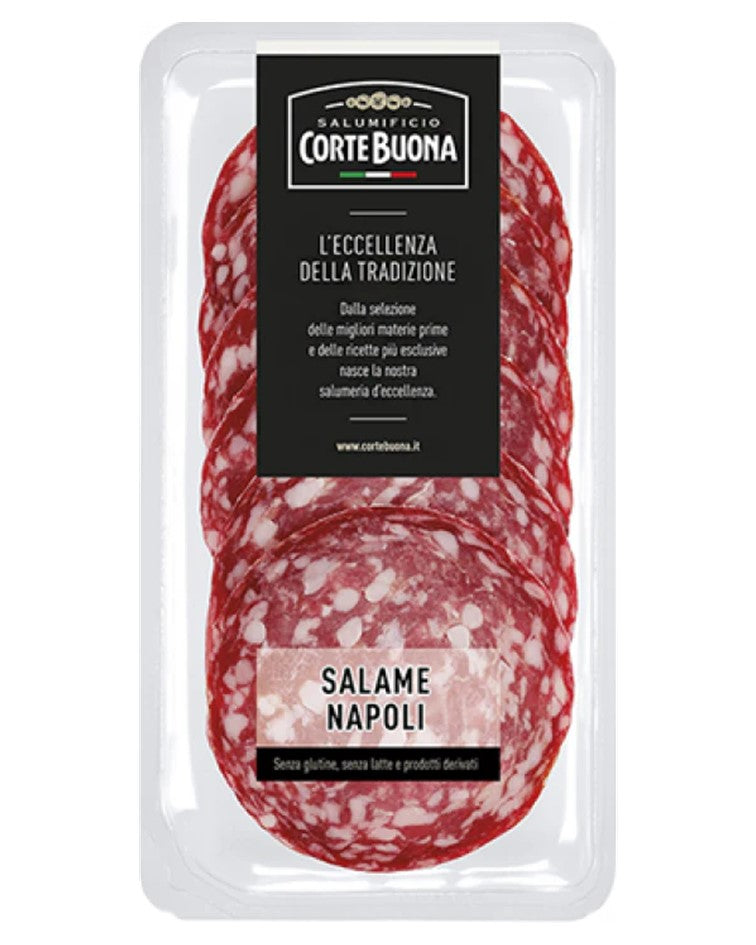 Salumificio Cortebuona Sliced Napoli Salami 80g