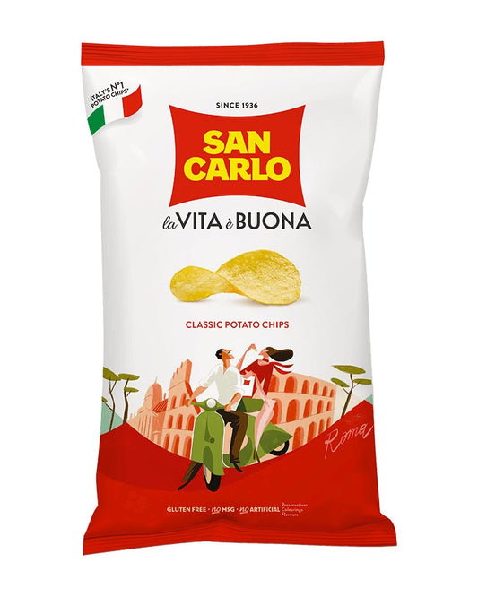 San Carlo Classic Potato Crisps 50g