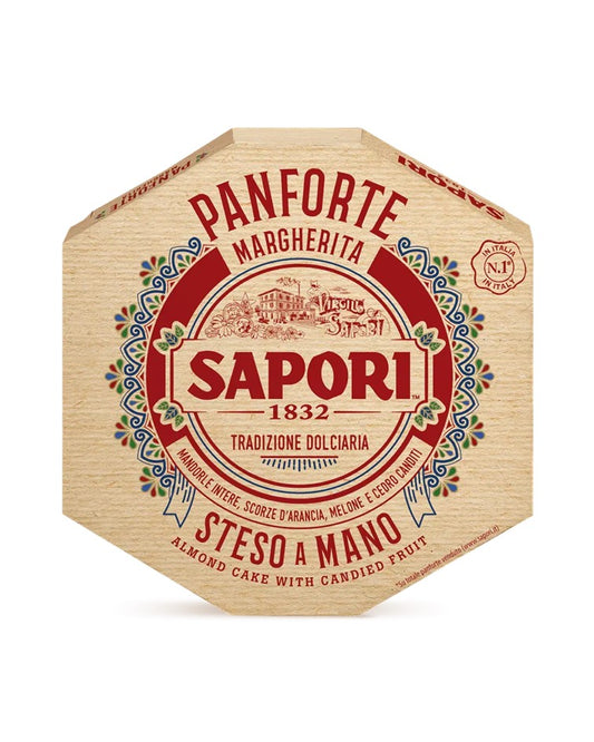 Sapori 1832 Tradizione Dolciaria Traditional Handmade Italian Panforte Margherita 320g