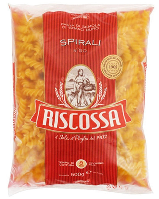 Spirali Pasta Riscossa 500g