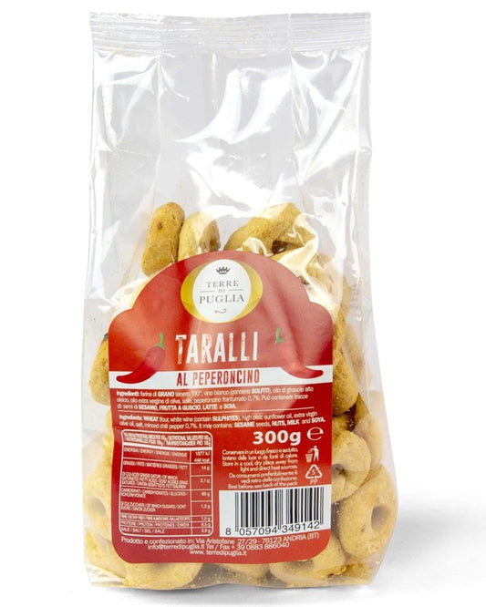 Terre Di Puglia Taralli With Chilli 300g