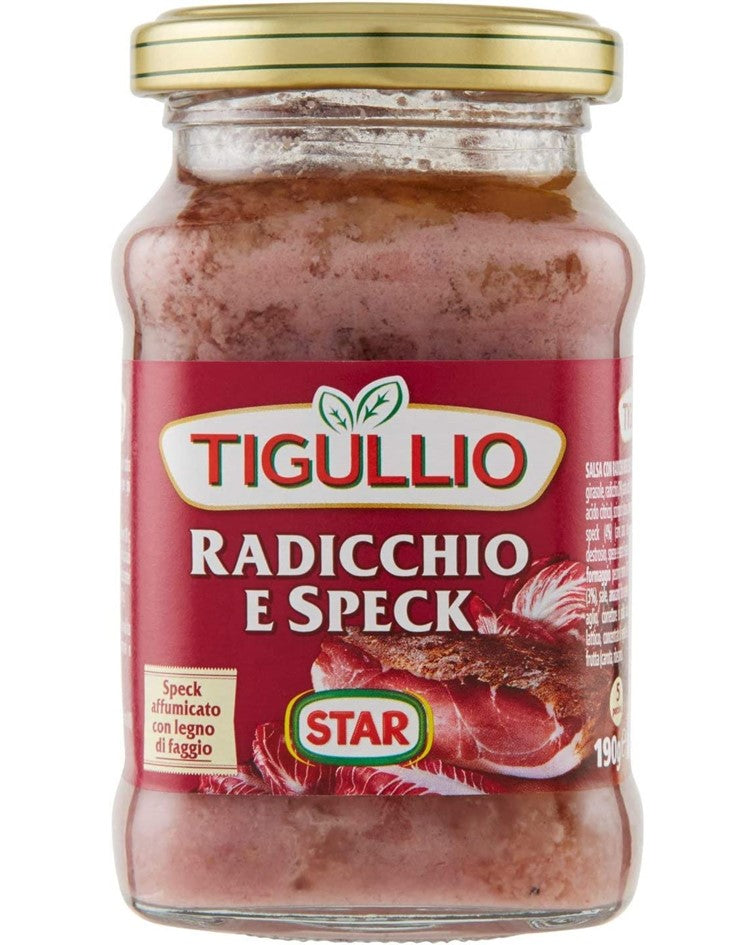 Tigullio Star Pesto Radicchio & Speck 190g