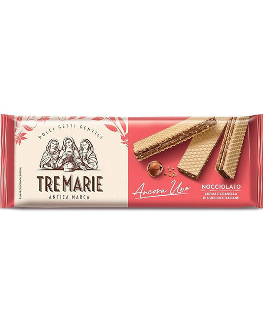 Tre Maria Hazelnut Cream Wafer Bar 140g