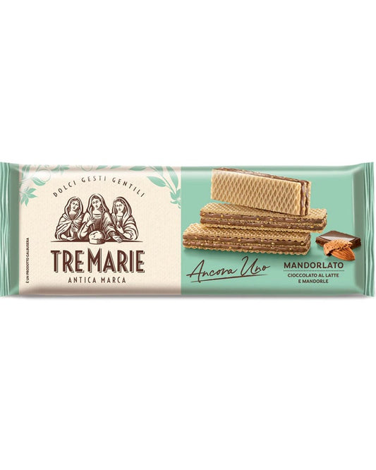 Tre Marie Wafers With Chocolate & Almonds 140g