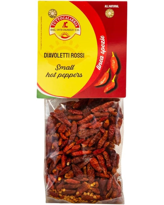 TuttoCalabria Diavoletti Rossi Dry Chilli Peppers 50g