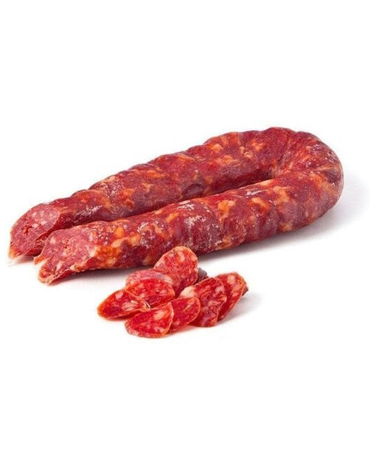 Valerio Spicy Dry Sausage "Salsiccia Curva Piccante" 300g Approx