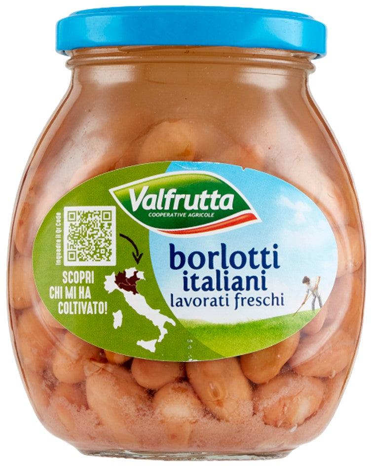 Valfrutta Borlotti Beans 360g