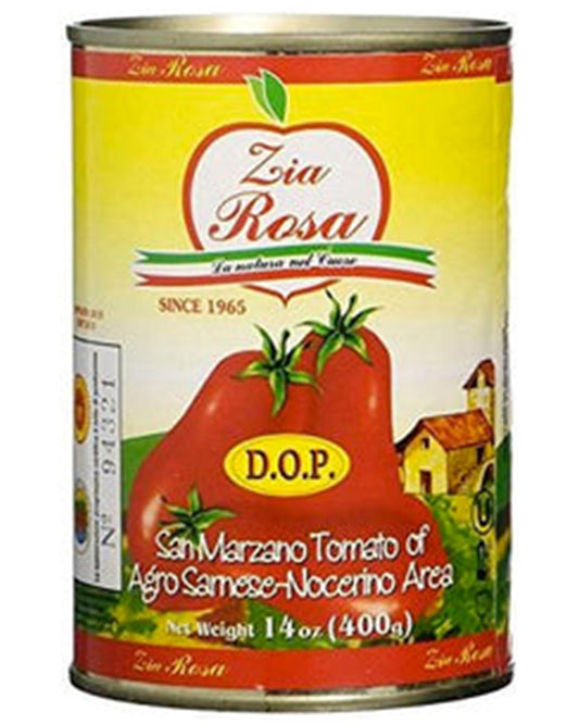 Zia Rosa San Marzano Tomatoes of Agro Sarnese Nocerino DOP 400g