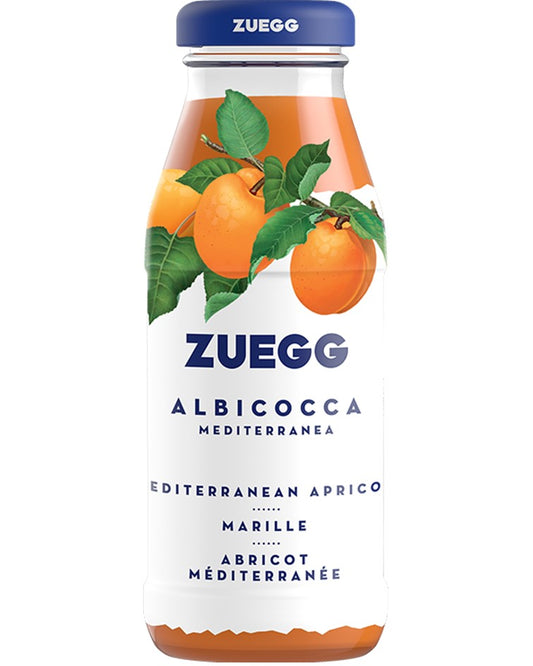 Zuegg Apricot Juice in Glass Bottle 200ml