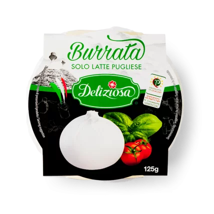 Deliziosa Burrata In a Cup 8 x 125g