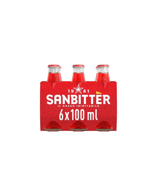 BS Bitter Red Rosso Aperitif Soft Drink 6 x 100ml