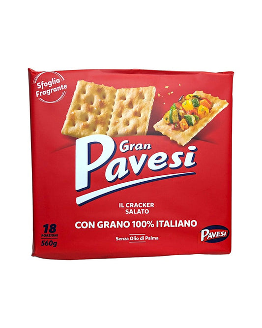 Gran Pavesi Crackers Salted 560g