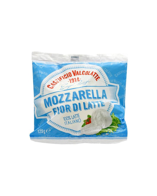 Caseificio Valcolatte Fior di Latte Mozzarella 100% Italian Milk 125g