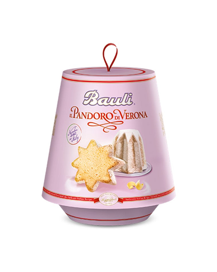 Bauli Traditional Pandoro of Verona Classic Italian Christmas Cake 500g