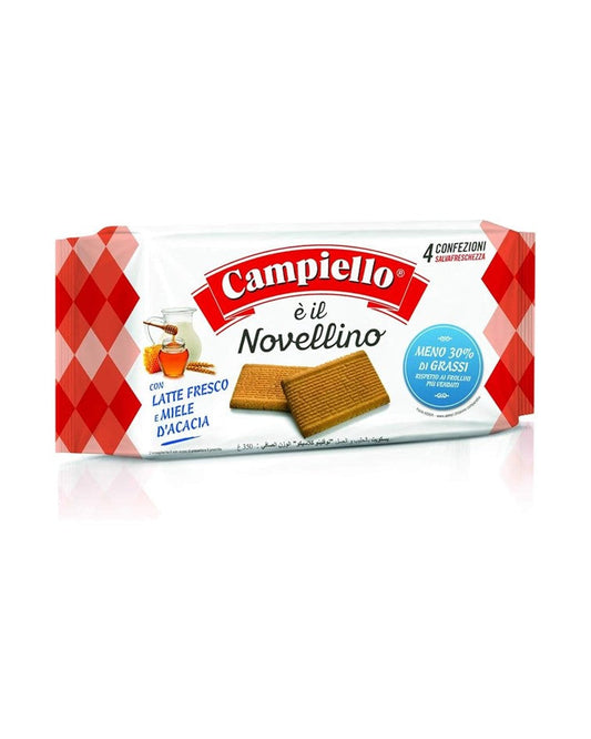 Campiello Novellino Biscuits with Fresh Milk & Honey 350g