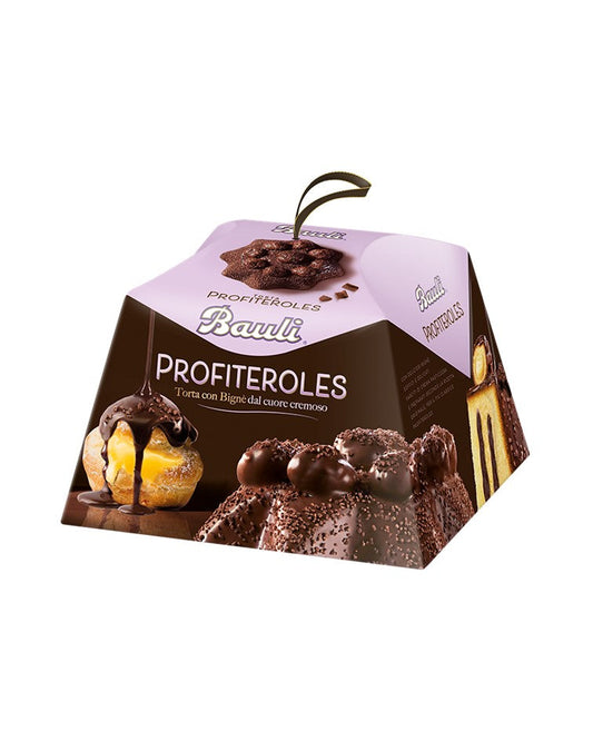 Bauli Profiteroles Panettone Italian Christmas Cake 750g