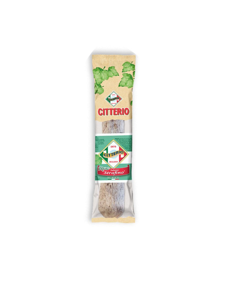 Citterio Whole Salami Strafino 100% Italian 150g