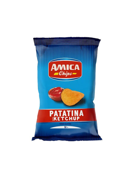 Amica Chips Patatine Crisps with Ketchup 100g