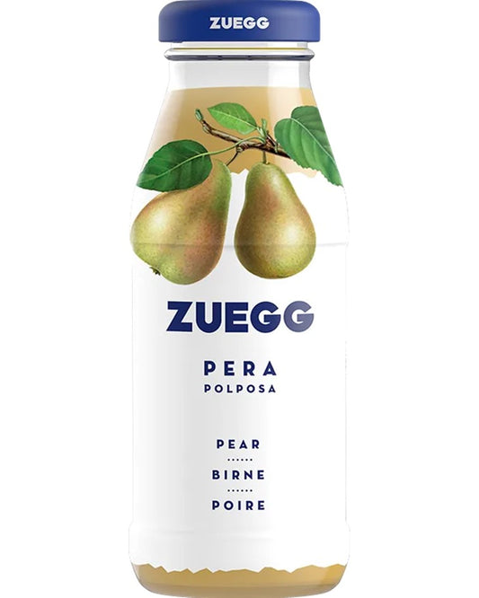 Zuegg Pear Juice In Glass Bottle 200ml